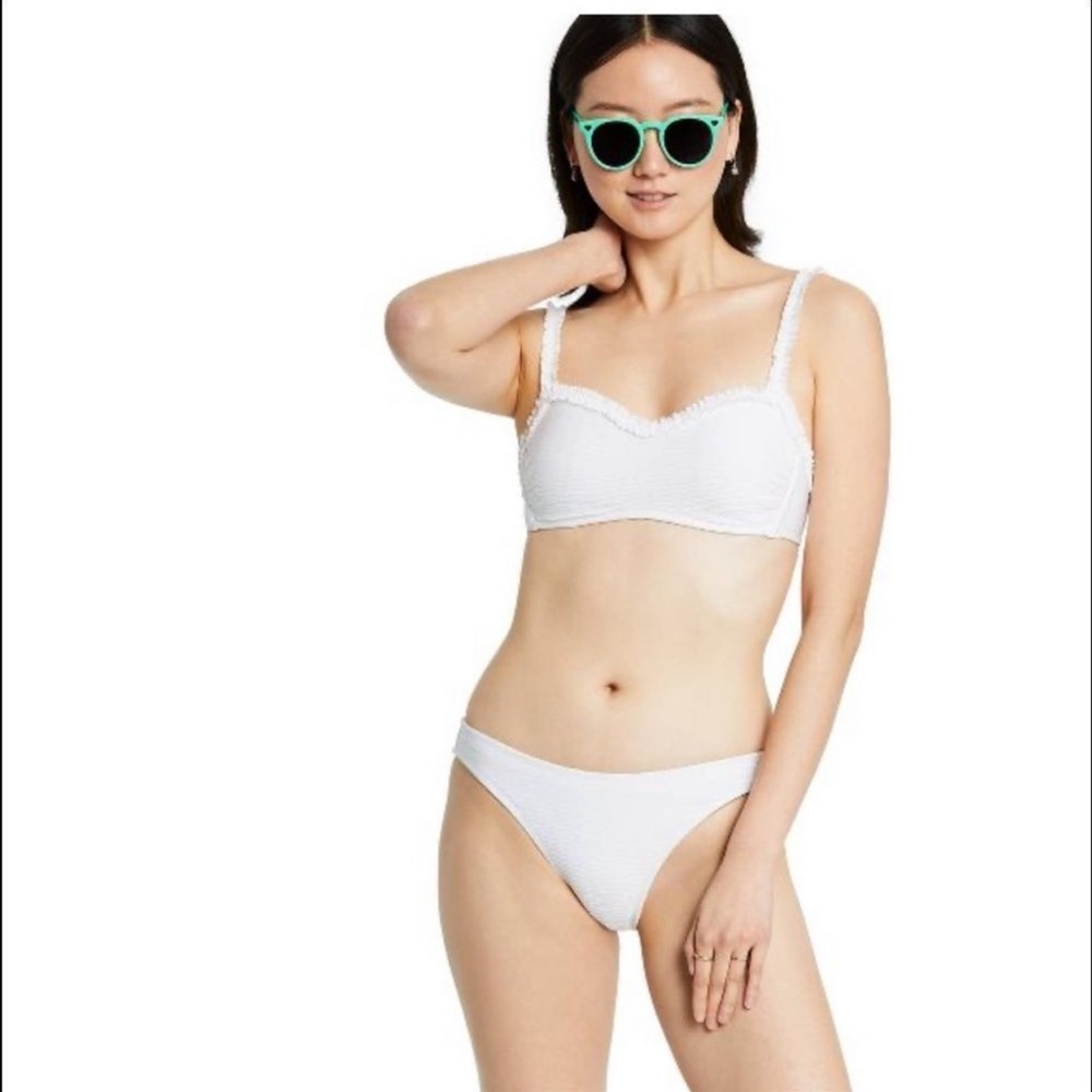 Stoney Clover Lane White Bikini Set